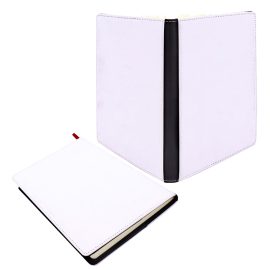 A4 Sublimation Notebook Covers Custom Pu Leather Notebook 100Pages Thick Planner