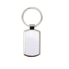 Keychain Blanks Metal Tag Sublimation Printing Gift