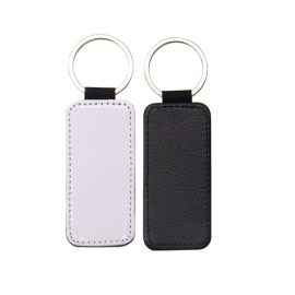 Pu Keyring Sublimation Keychain Blank Rectangle