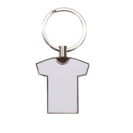 Keyring Photo Sublimation T Shirt Shape Keychain Blanks Metal