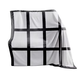 100x125CM 9-grid Plaid Blanket-Millantech