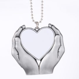 Blank Heart in Hands Charm Printing-Millantech