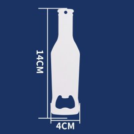 Bottle Shape Stainless Steel Openers Printing-Millantech