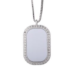 Sublimation Blank Crystal Necklace-Millantech