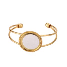 Gold Circle Bracelet-Millantech