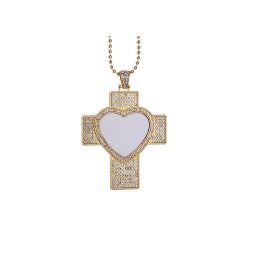 Cross Diamend Necklace Print-Millantech