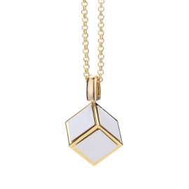 Cube Necklace Personalized Style-Millantech