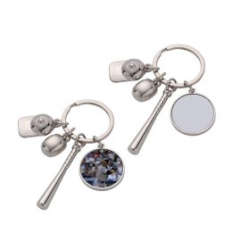 Baseball Accessories Metal Keychain-Millantech