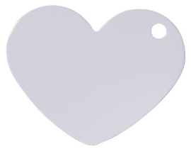 Heart Pet Tag Metal OEM-Millantech